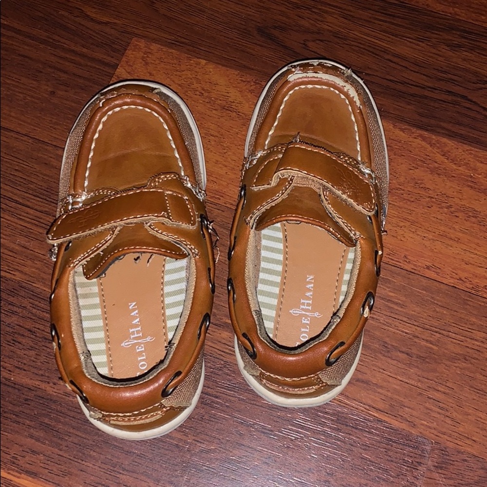 Cole Hann Tan loafers